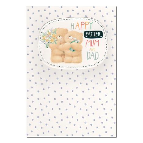 Mum & Dad Forever Friends Easter Card